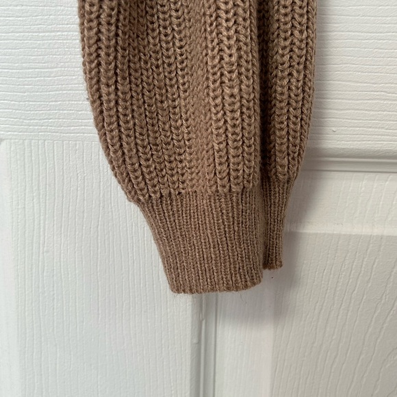 Blue notes | women’s knitted cropped sweater - Picture 4 of 5